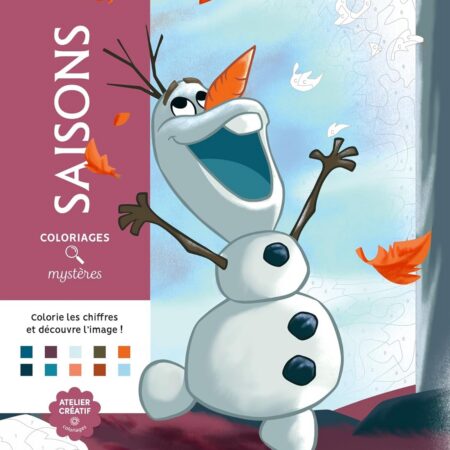 Kolorowanka Disney Saisons – 100 Tajemniczych Ilustracji Czterech Pór Roku