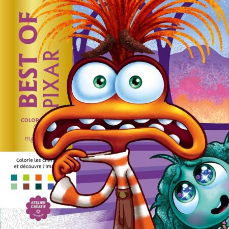 Kolorowanka Disney Best of Pixar – 100 Tajemniczych Ilustracji