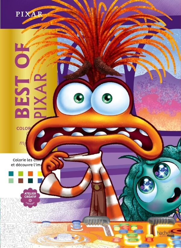 Kolorowanka Disney Best of Pixar – 100 Tajemniczych Ilustracji