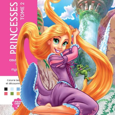 Kolorowanka Disney Księżniczki Tom 2 – 100 Tajemniczych Obrazów