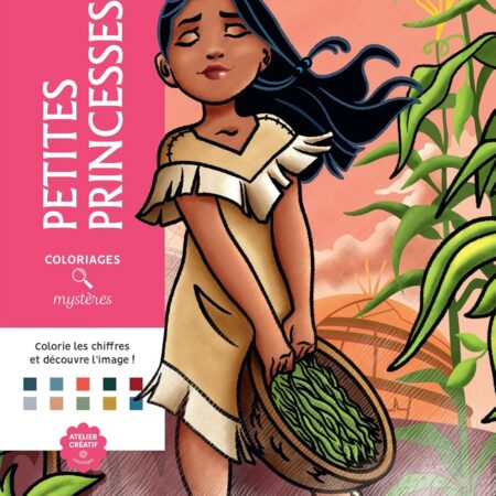 Kolorowanka Disney Petites Princesses – Małe Księżniczki po Numerach