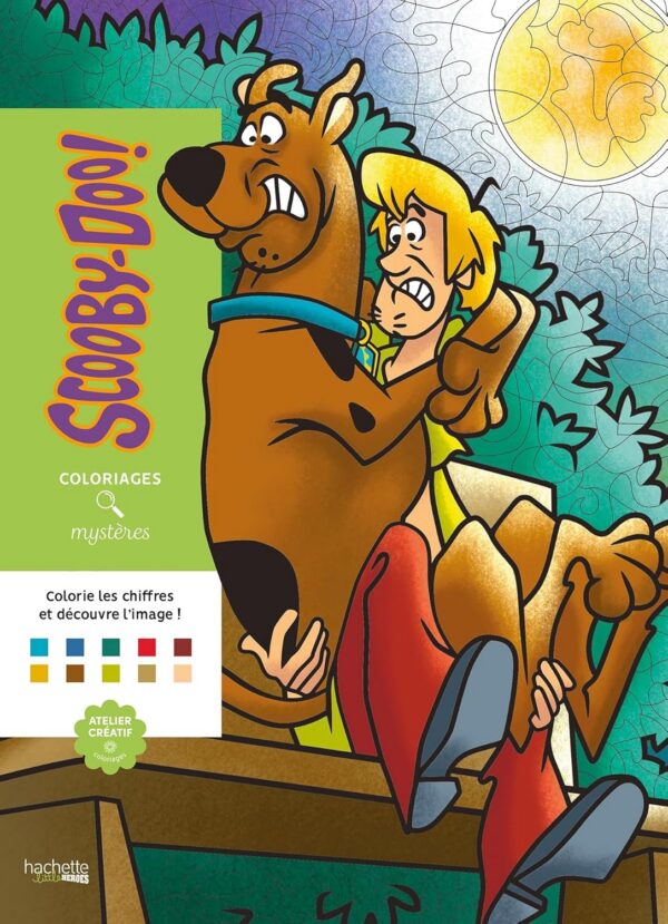 Kolorowanka Scooby-Doo Po Numerach – 50 Tajemniczych Ilustracji