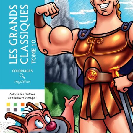 Kolorowanka Disney Les Grands Classiques Tom 10 – 100 Tajemniczych Ilustracji