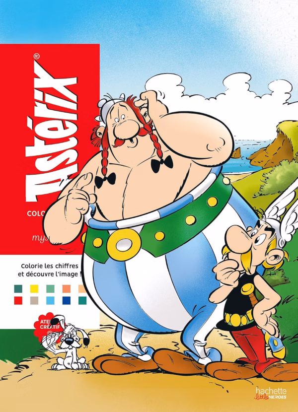 Asterix i Obelix – Coloriages Mystères – kolorowanka po numerach